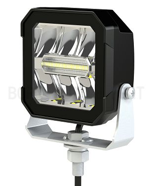 Bracket Warning Light + Work Light ECE R10 R148 R65 / SAE