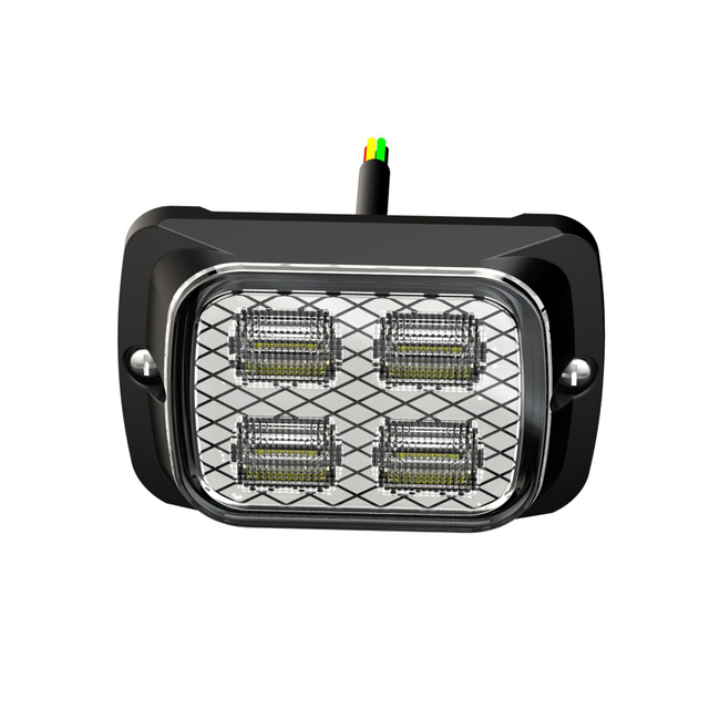 4 LED 16W Led surface mounted warning light head